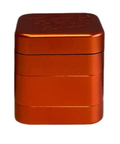 Best Buds ''The Cube'''Square Aluminium Grinder Rust (50 mm)