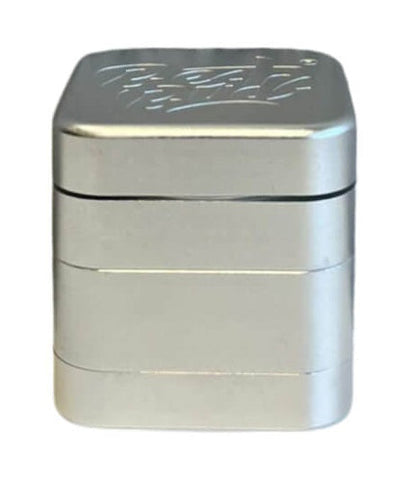 Best Buds ''The Cube'' Square Aluminium Grinder Rust (50mm)