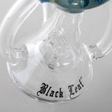 Black Leaf '"Blue Donut'' Dab Rig Rycycler Bong