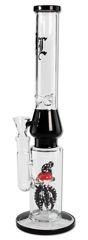 Black Leaf ''Octopus'' Percolator Ice Bong