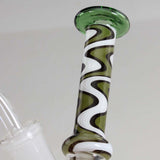 Black Leaf Oil Bong Dab Rig Camouflage