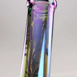 Black Leaf ''Purple Rainbow'' Flask Ice Bong