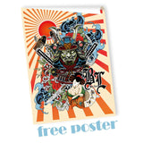 Black Leaf ''Ronin & Geisha'' Beaker Bong Set