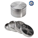 BL ''Steely Dan'' Stainless Steel 4-Part Grinder