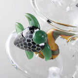 Black Leaf ''Turtle'' Shower Head Percolator Dab Rig