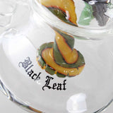 Black Leaf ''Turtle'' Shower Head Percolator Dab Rig