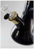 Blaze ''Gold Honeycomb'' Flask Bong