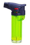 Blue Flame Single Torch Lighter - Colour Mix