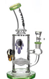 Calvo ''Double Drip'' Recycler Percolator Bong