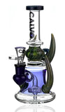 Calvo ''Black Horn'' Recycler Bong Blue/Black