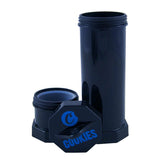 Cookies 3 Parts Black Stacked Large Storage Jar