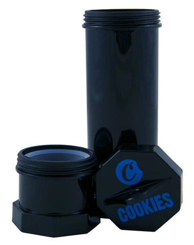 Cookies 3 Parts Black Stacked Large Storage Jar