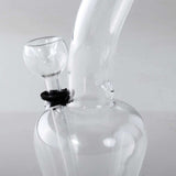 Black Leaf Glass Mini ''Curved''  Basic Bong
