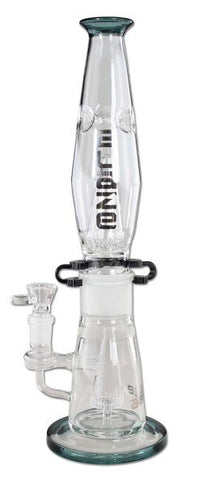 M+M JET Showerhead Percolator Bong Sea Green