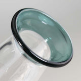 M+M JET Showerhead Percolator Bong Sea Green