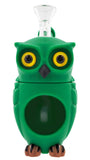 Urban Crew ''Green Owl'' Silicone Pipe