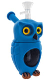 Urban Crew ''Blue Owl'' Silicone Bong