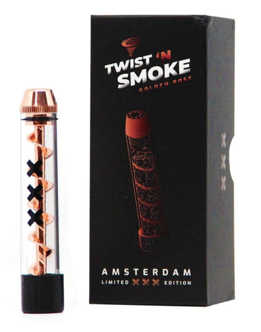 Twist 'N Smoke Glass Blunt Rose Gold Amsterdam