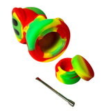 Urban Crew ''Rasta Reaper'' Silicone Pipe Dab Container
