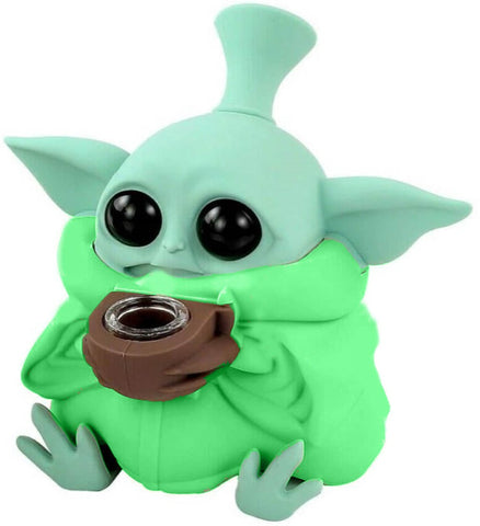 Urban Crew ''Wise Alien'' Silicone Pipe