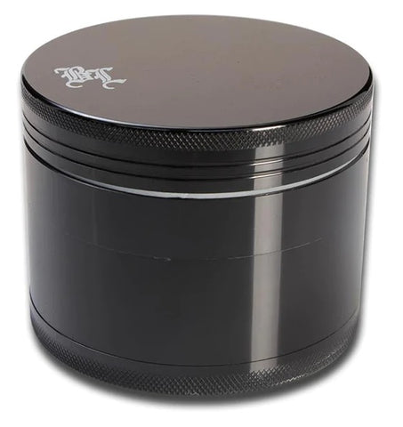 Black Leaf Big 4pc Grinder - Aluminium (90mm)