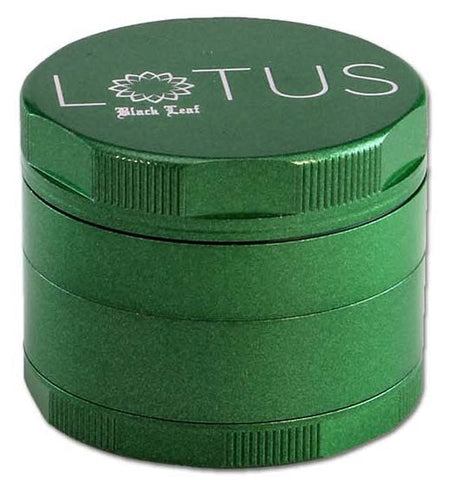 Black Leaf 'Lotus' Grinder 4-Part - Green (55 mm)
