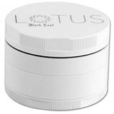 Black Leaf 'Lotus' Grinder 4-part - White (62 mm)