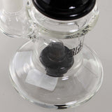 Black Leaf Bubbler with Drum Percolator (Black)