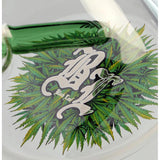 Black Leaf 'Leaves' Spiral Percolator Ice Bong