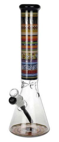 Blaze Glass 'Totem' Flask Ice Bong