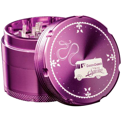 Cheech & Chong 'Up In Smoke' Grinder - Purple