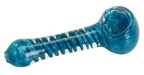 Colour Changing Glass Pipe - Blue