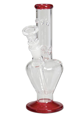 Glass Mini Icebong - Red