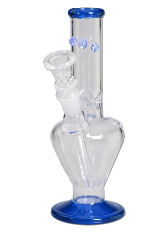 Glass Mini Icebong - Blue
