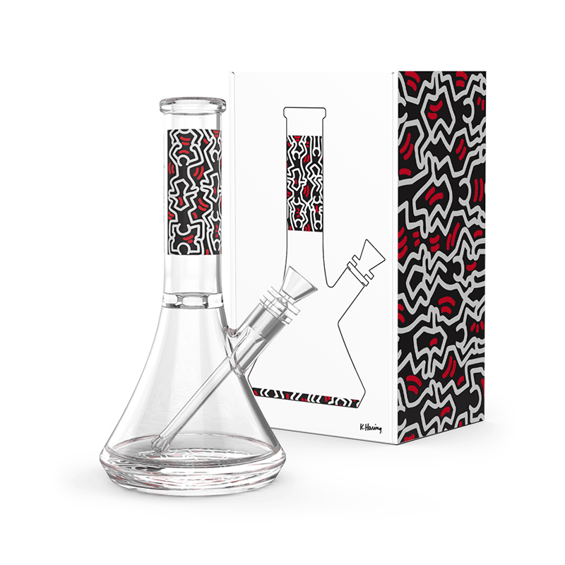 Keith Haring Beaker Bong • Buy Now • Free Shipping