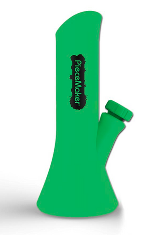 PieceMaker Kali Glow Green Silicone Bong