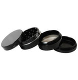 Aluminium Grinder 4 parts 55mm - Black
