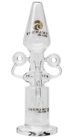 Tsunami Electric Shower Head Tree Honeycomb Bong
