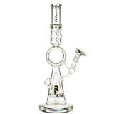 Tsunami Sprinkler Donut Recycler Ice Bong - Puff Puff Palace