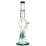 Tsunami Sprinkler Donut Recycler Ice Bong - Puff Puff Palace