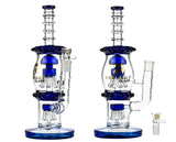 Tsunami "Jelly Fish" Double Sprinkler Percolator Bong