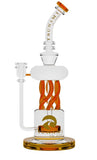 Tsunami 'Twisted Shower Head Recycler' Bong
