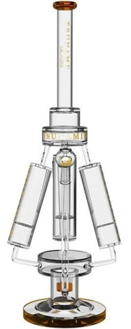 Tsunami Sprinkler Perc Quad Honeycomb Bong