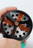 Black Leaf Propeller 4 Part Grinder - 62mm Black