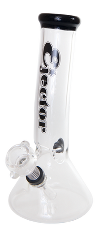 Ejector Ice Bong 18 cm Black - Puff Puff Palace