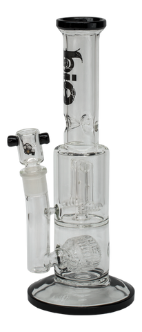 Bio Hazard Glass Bong 32cm - Puff Puff Palace