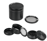 Kannastör Black Grinder 4 parts 54mm - Puff Puff Palace