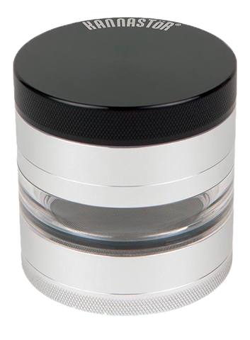 Kannastor Grey Mid Clear 4-part Grinder