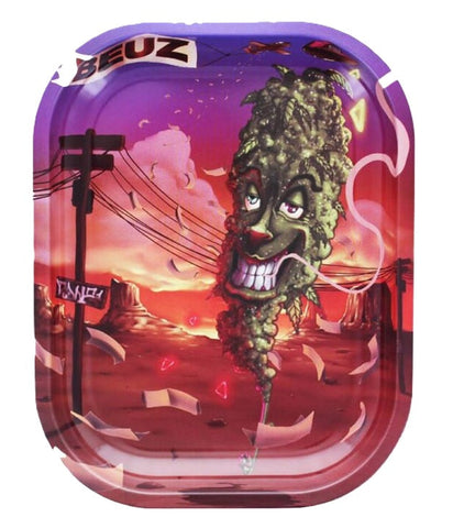 BEUZ ''Happy Valley'' Metal Rolling Tray Small