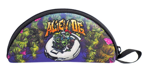 Best Buds Portable Rolling Tray with Zipper - Alien OG